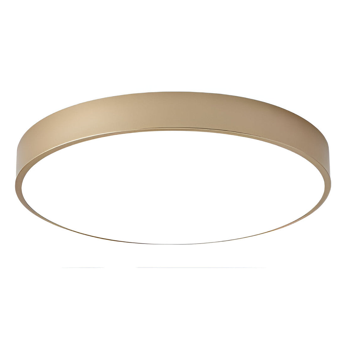 LED Low-Profile Round Ceiling Light with Slim Frame — view 2