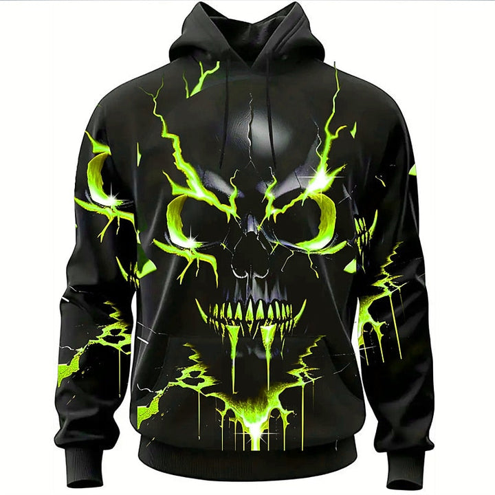 Sinclair™ | Men's Halloween Skull Graphic Hoodie