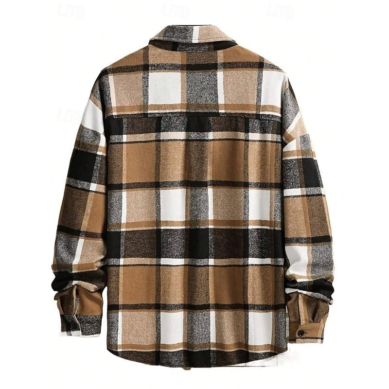 Hartley™ | Men's Plaid Button-Front Overshirt