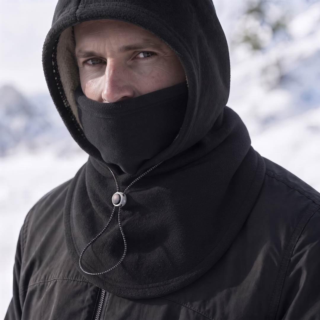 Alix™ | Women's Lined Balaclava with Adjustable Face Cover