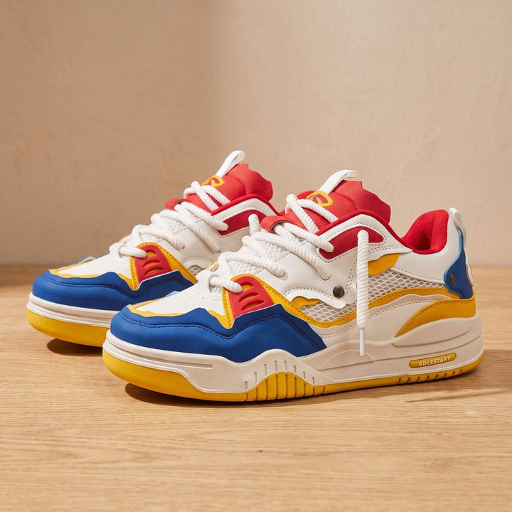 Gawain™ | Men's Chunky Low Top Sneakers with Lug Sole