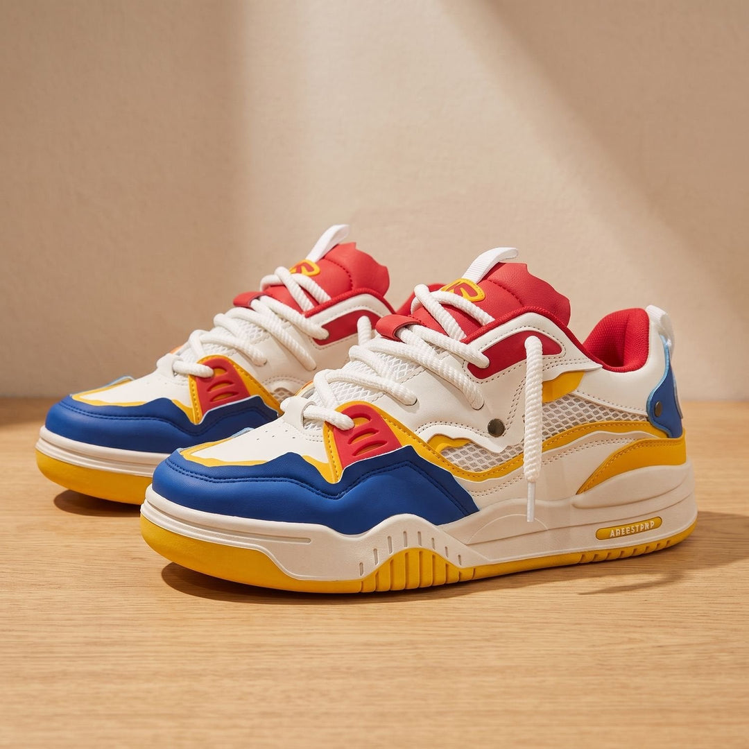 Gawain™ | Men's Chunky Low Top Sneakers with Lug Sole