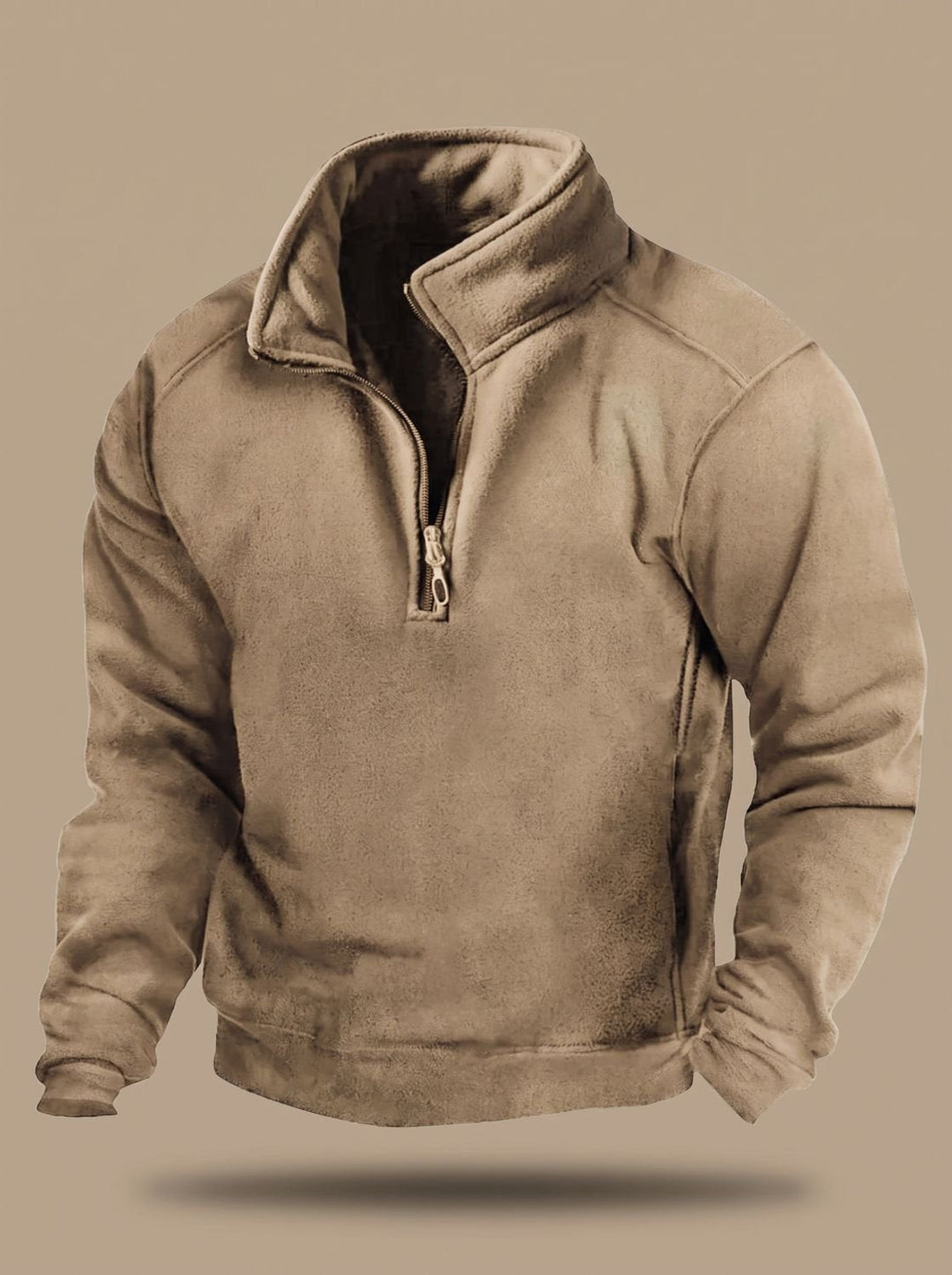 Gaspard™ | Men's Quarter Zip Pullover with Stand Collar