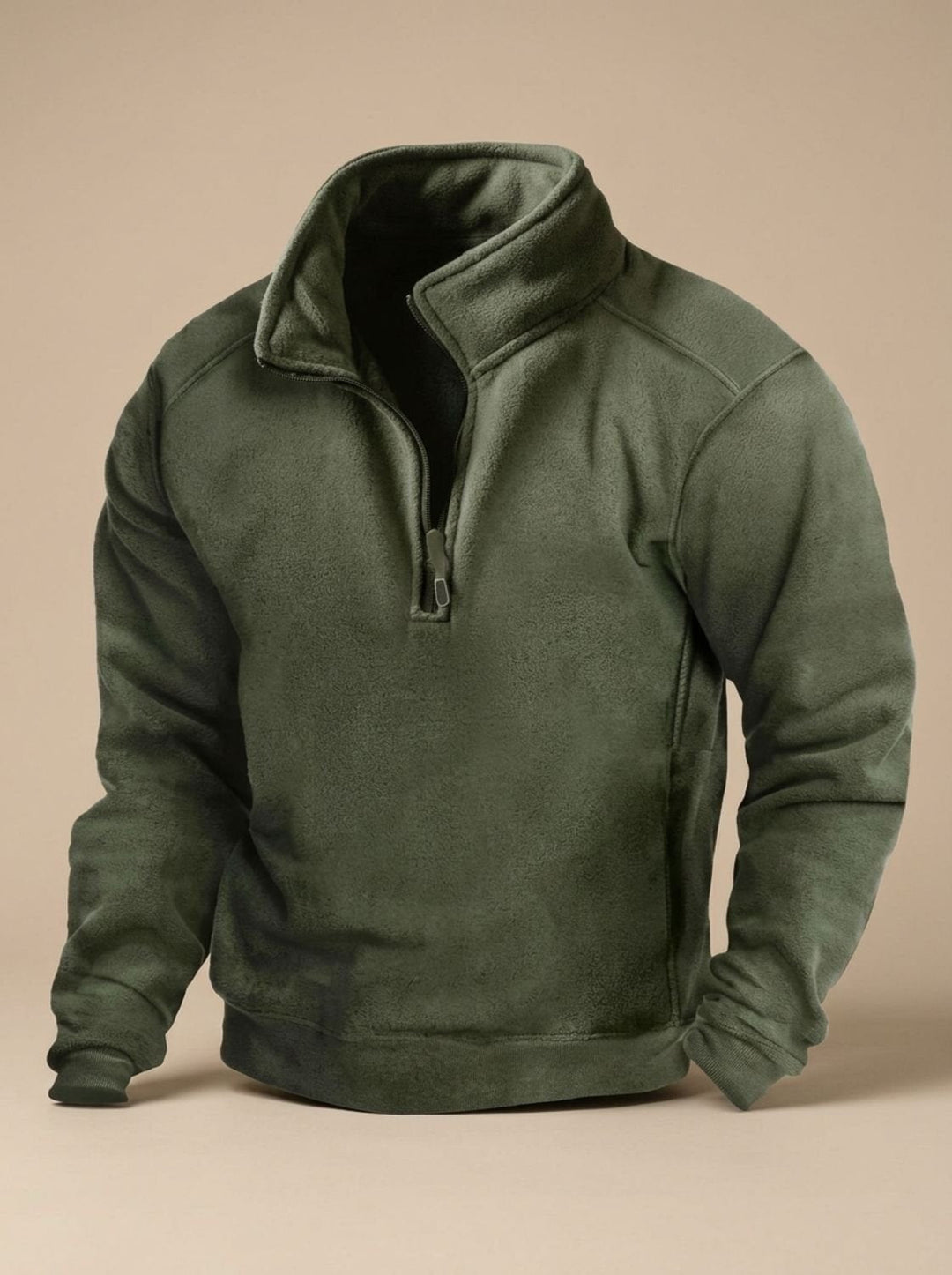 Gaspard™ | Men's Quarter Zip Pullover with Stand Collar