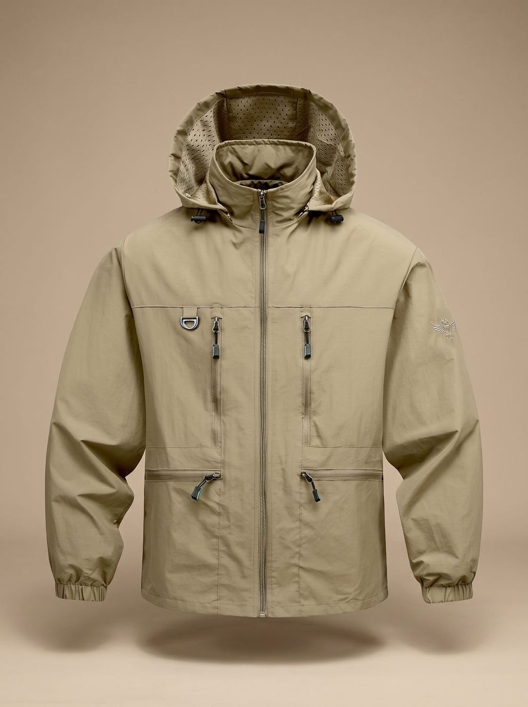 Matthias™ | Men's Hooded Utility Jacket with Multiple Zip Pockets