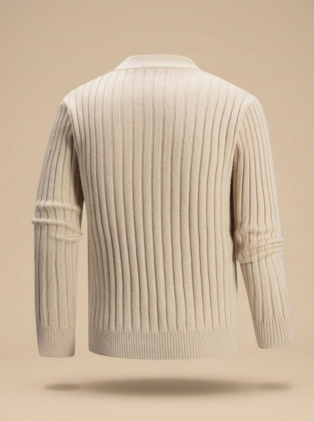 Andreas™ | Men's Cable Knit Sweater with Short Roll Neck