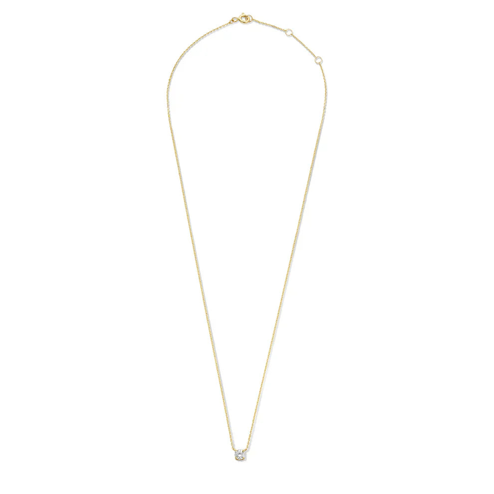 Cléa Moissanite Necklace | Gold