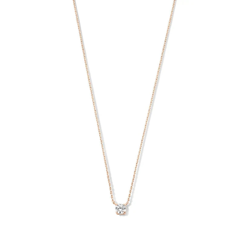 Cléa Moissanite Necklace | Gold