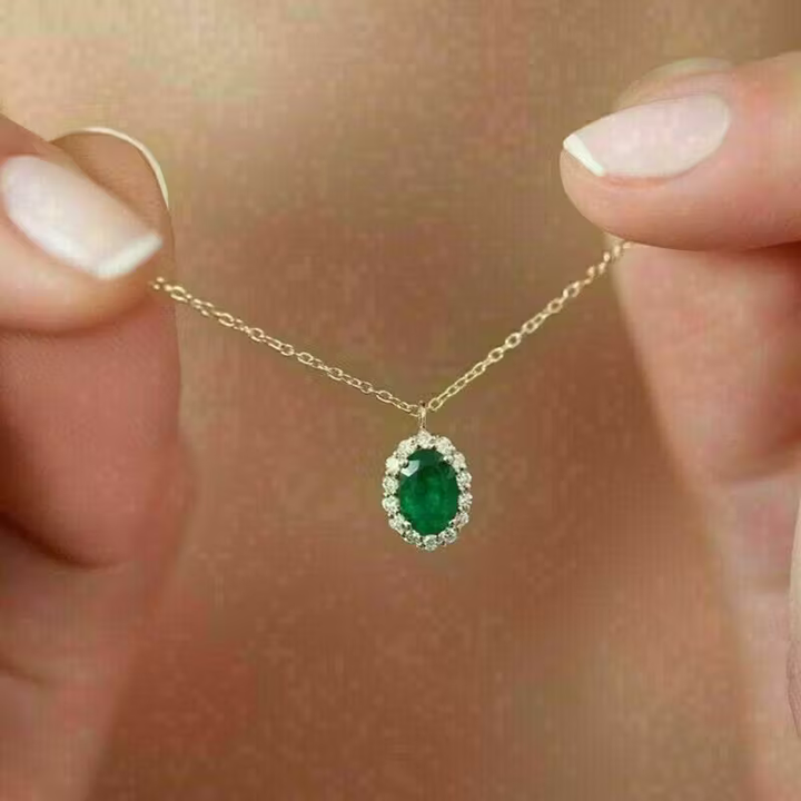 Petite Halo Necklace