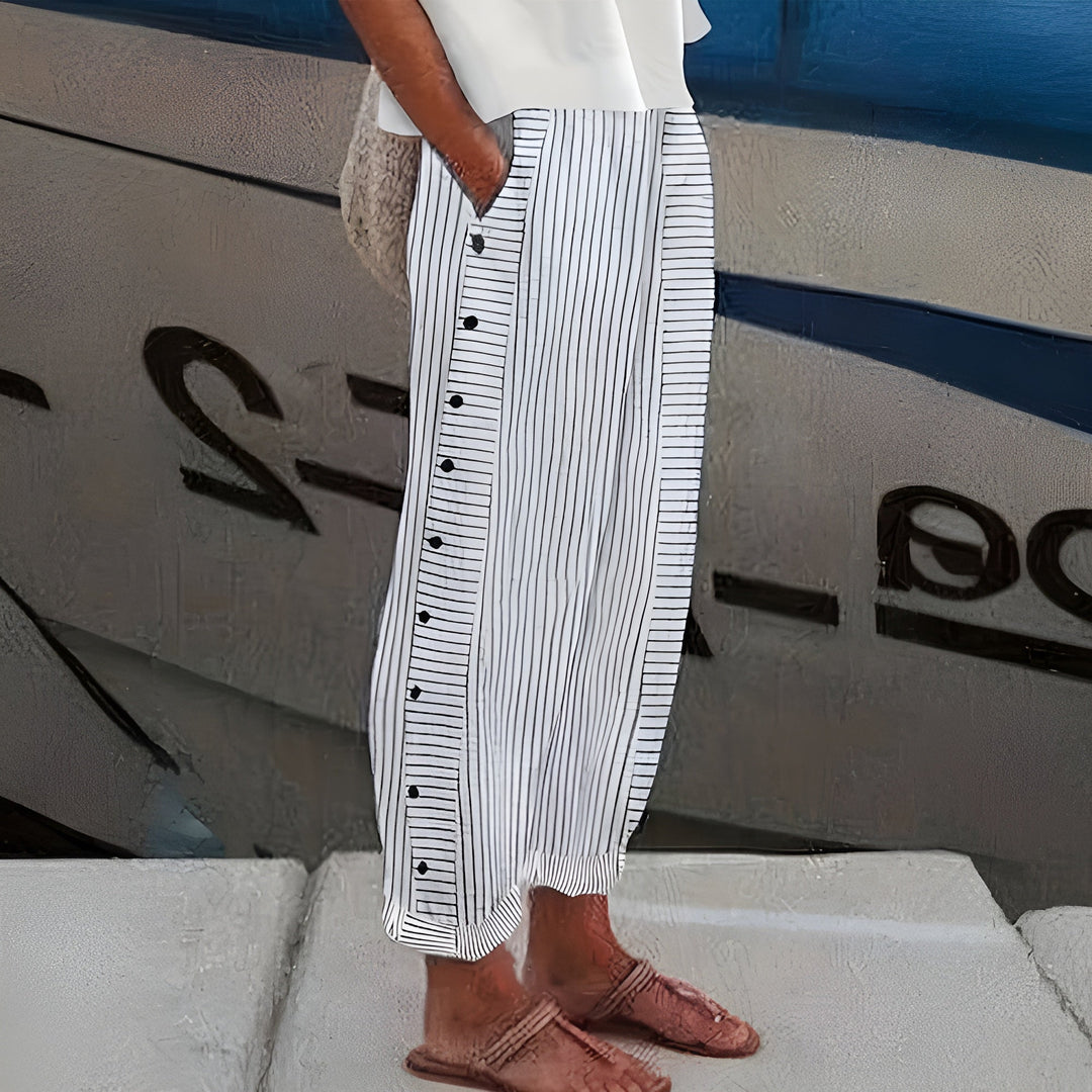 Sandrine™ | Striped Coastal Pants
