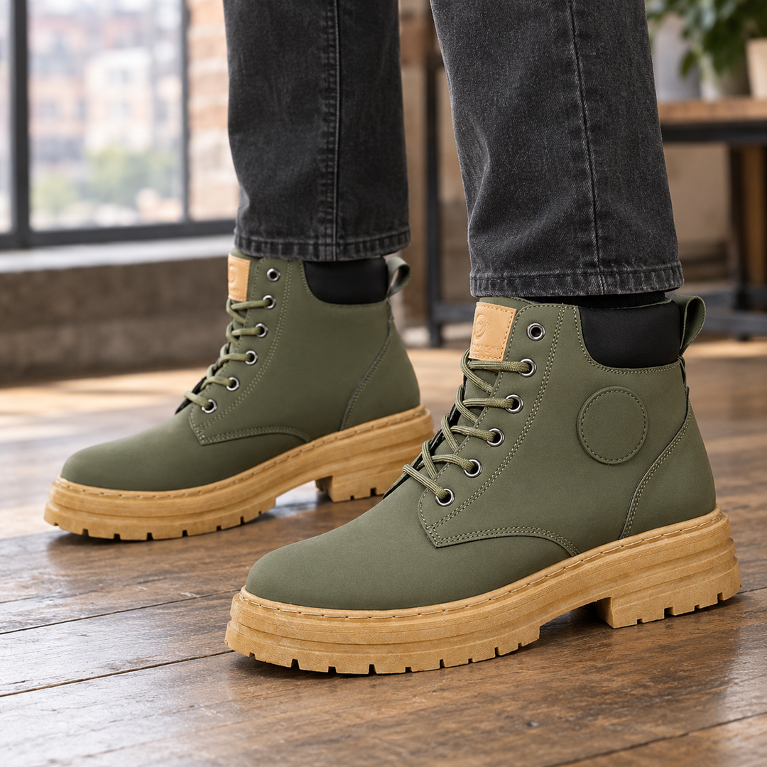 Magnus™ | Men's Lace-Up Lug Sole Boots
