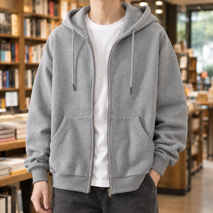 Rufus™ | Men's Relaxed Full Zip Hoodie
