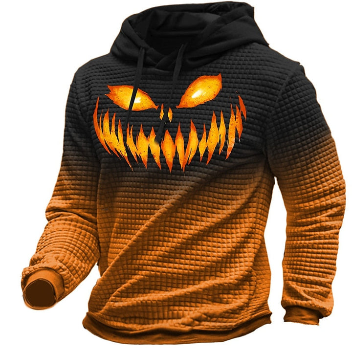 Corbin™ | Men's Halloween Jack O Lantern Graphic Hoodie