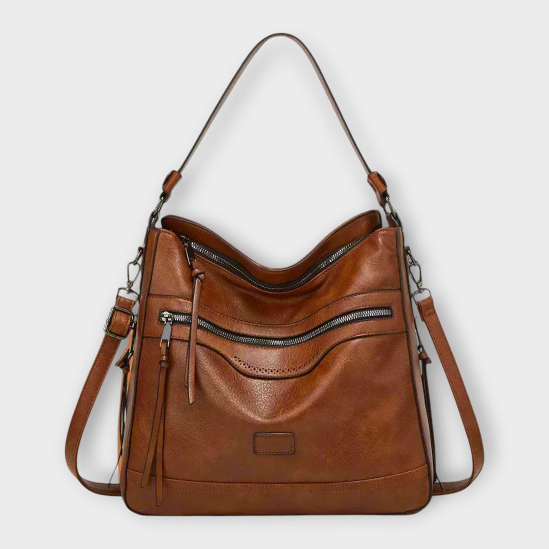 Élodie™ | Multi-Zip Shoulder Bag