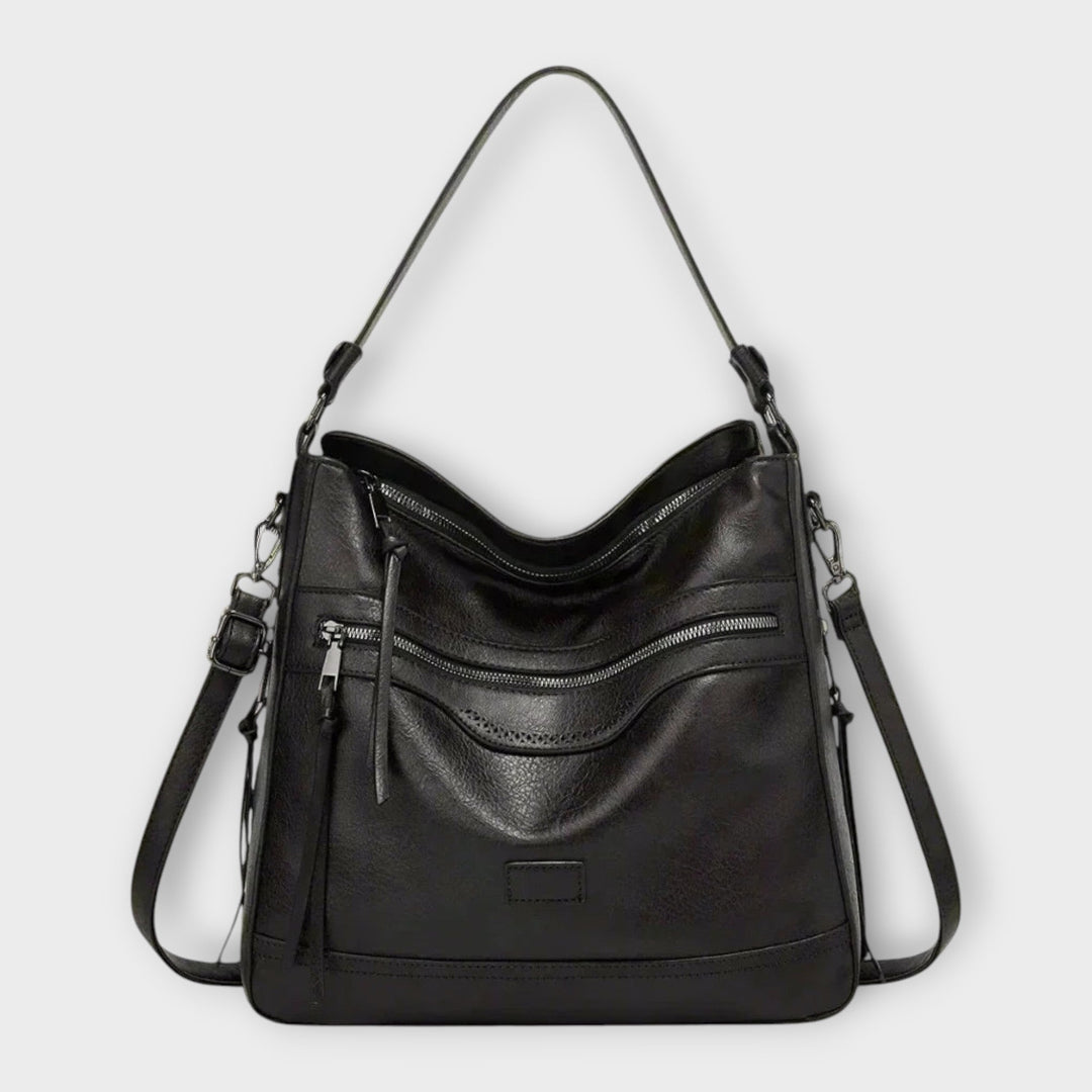 Élodie™ | Multi-Zip Shoulder Bag