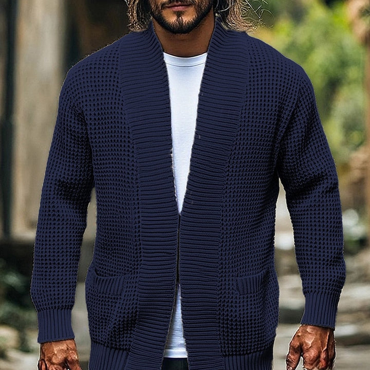 Osborne™ | Men's Textured Open Front Cardigan