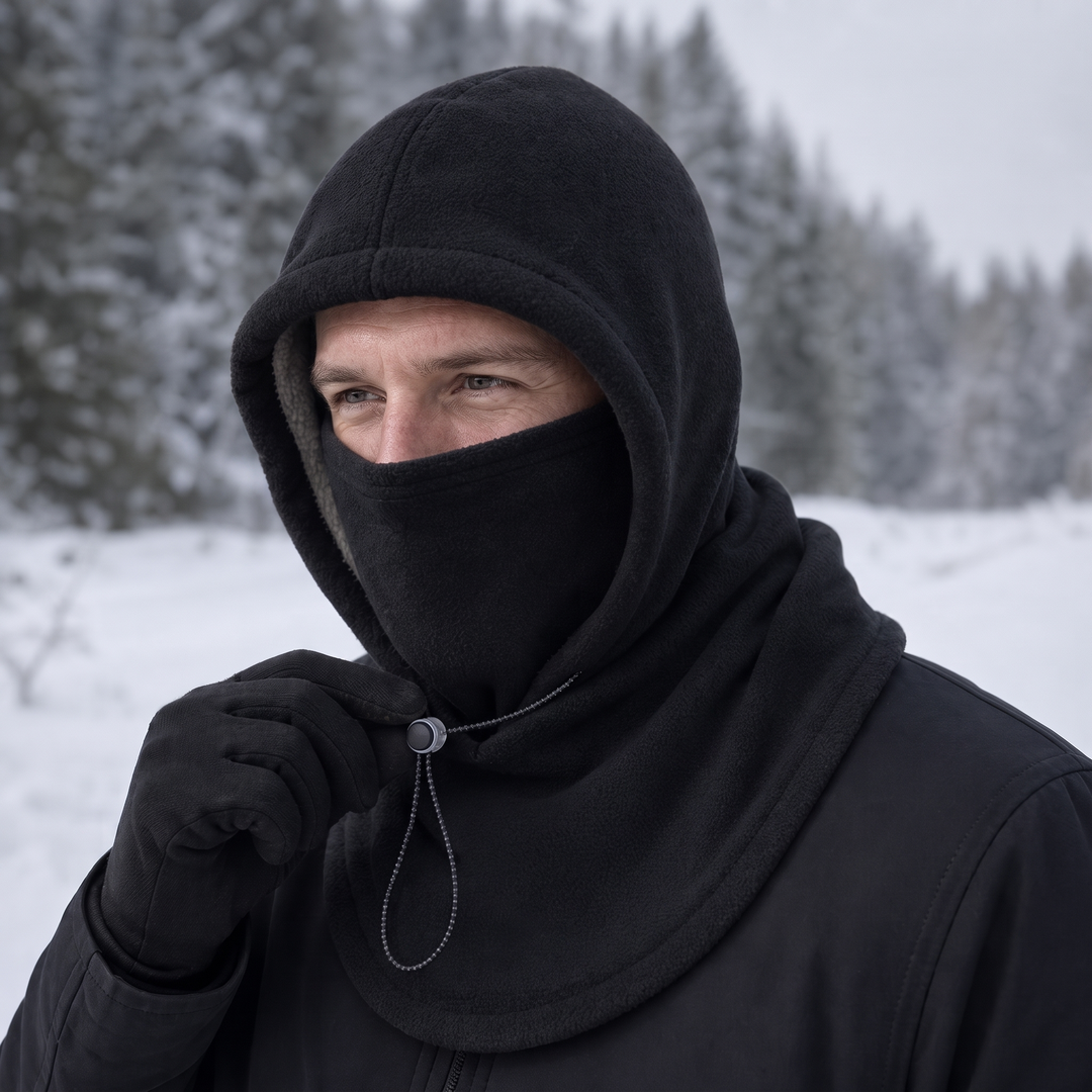 Alix™ | Women's Lined Balaclava with Adjustable Face Cover
