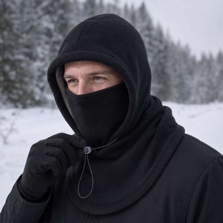 Alix™ | Women's Lined Balaclava with Adjustable Face Cover