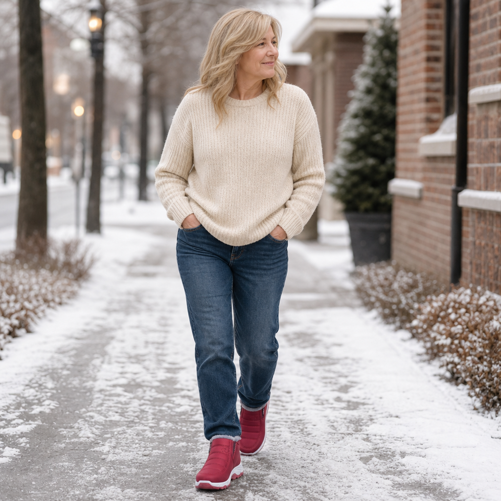 Tosca™ | Women's Faux Fur Lined Flat Ankle Boots