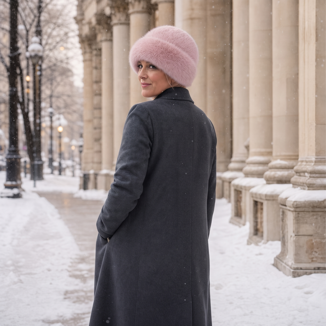 Suzanne™ | Women's Plush Winter Hat and Scarf Set