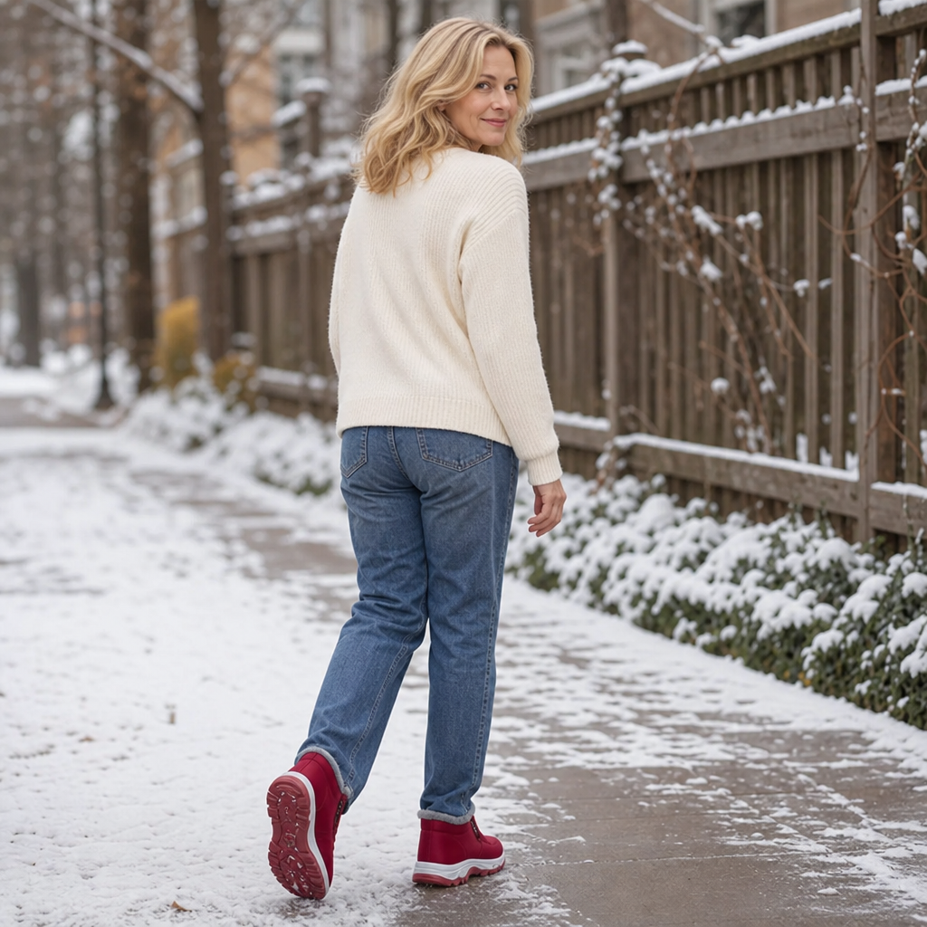 Tosca™ | Women's Faux Fur Lined Flat Ankle Boots