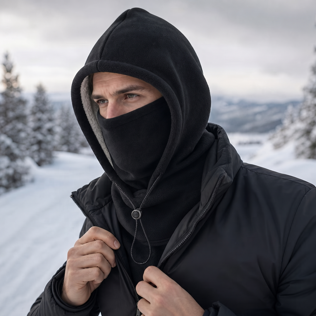 Alix™ | Women's Lined Balaclava with Adjustable Face Cover