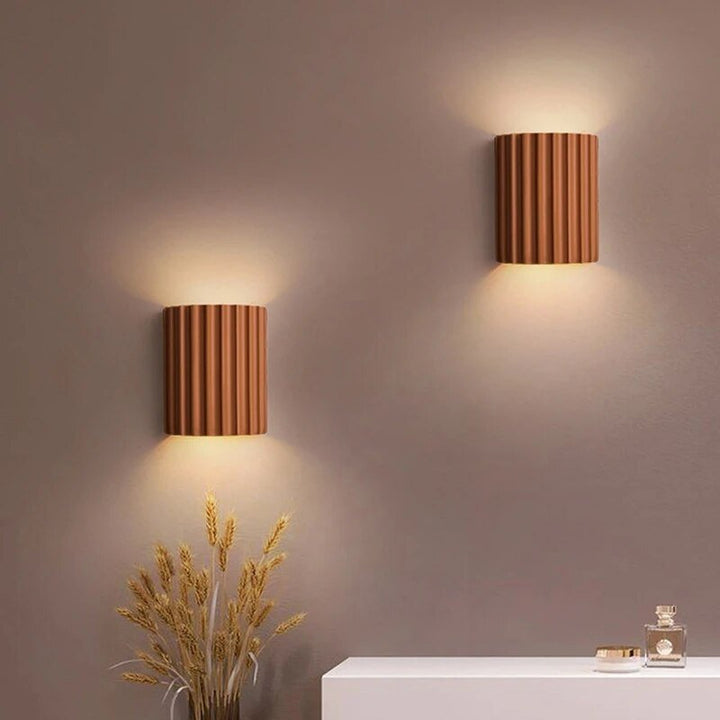 LED Wall Light in Black — view 7