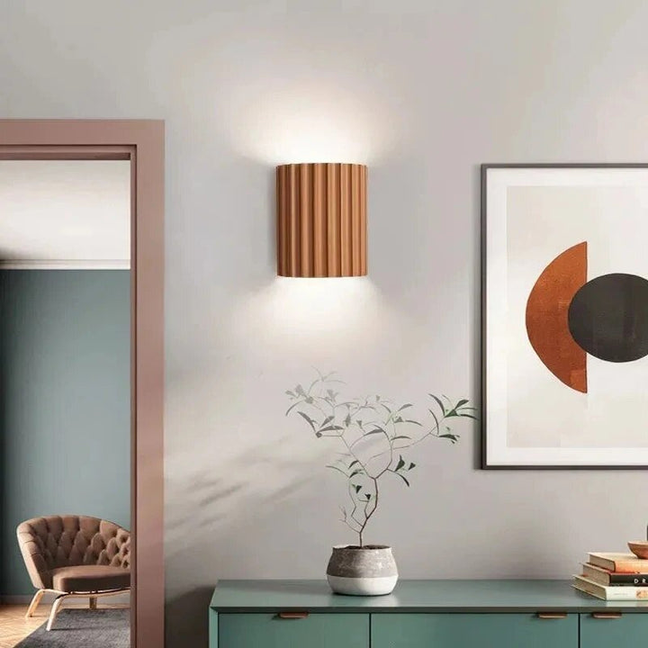 LED Wall Light in Black — view 8