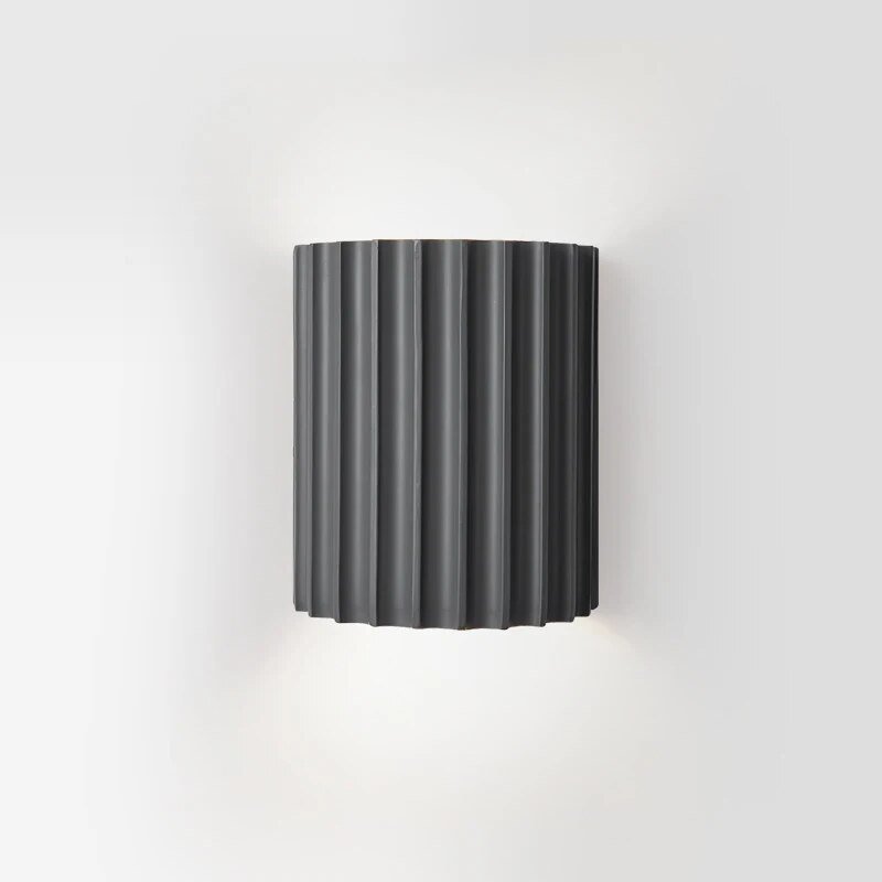 LED Wall Light in Black — view 5