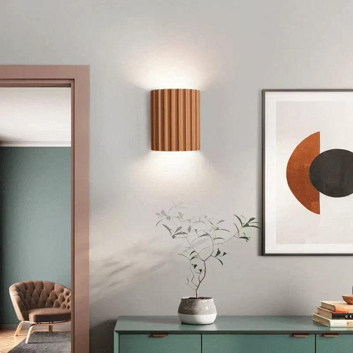 LED Wall Light in Black — view 1