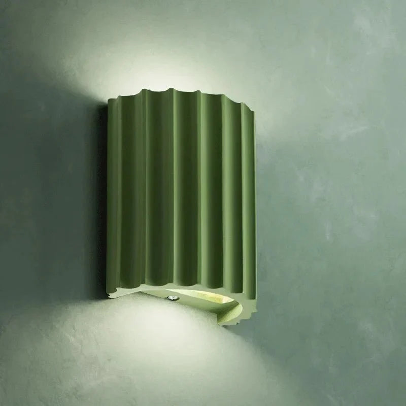 LED Wall Light in Black — view 4