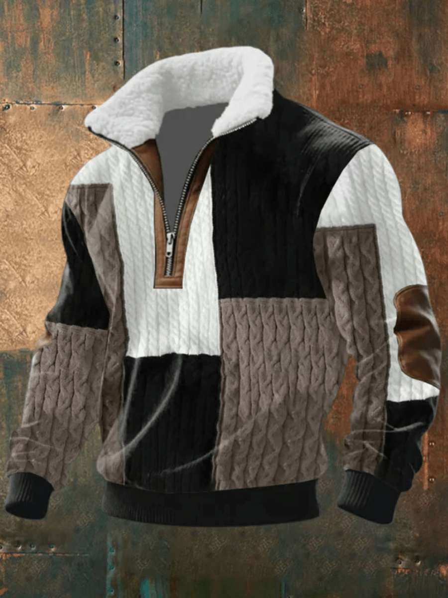 Will™ | Stylish & Comfortable Sweater with Warm Fleece Collar
