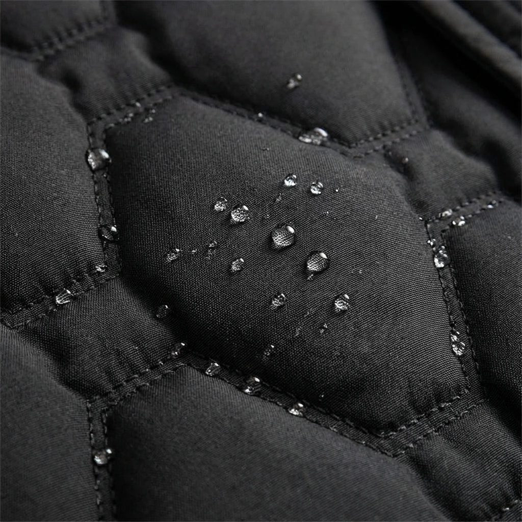 Delwyn™ | Women's Hooded Longline Quilted Puffer Coat