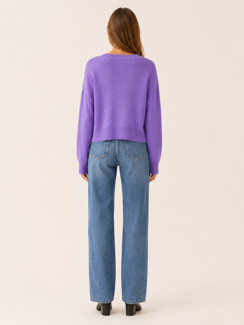 Mirren™ | Ribbed V-Neck Cardigan with Button Front