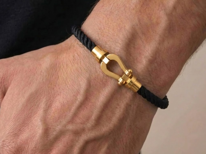 Mooring Gold Rope Bracelet