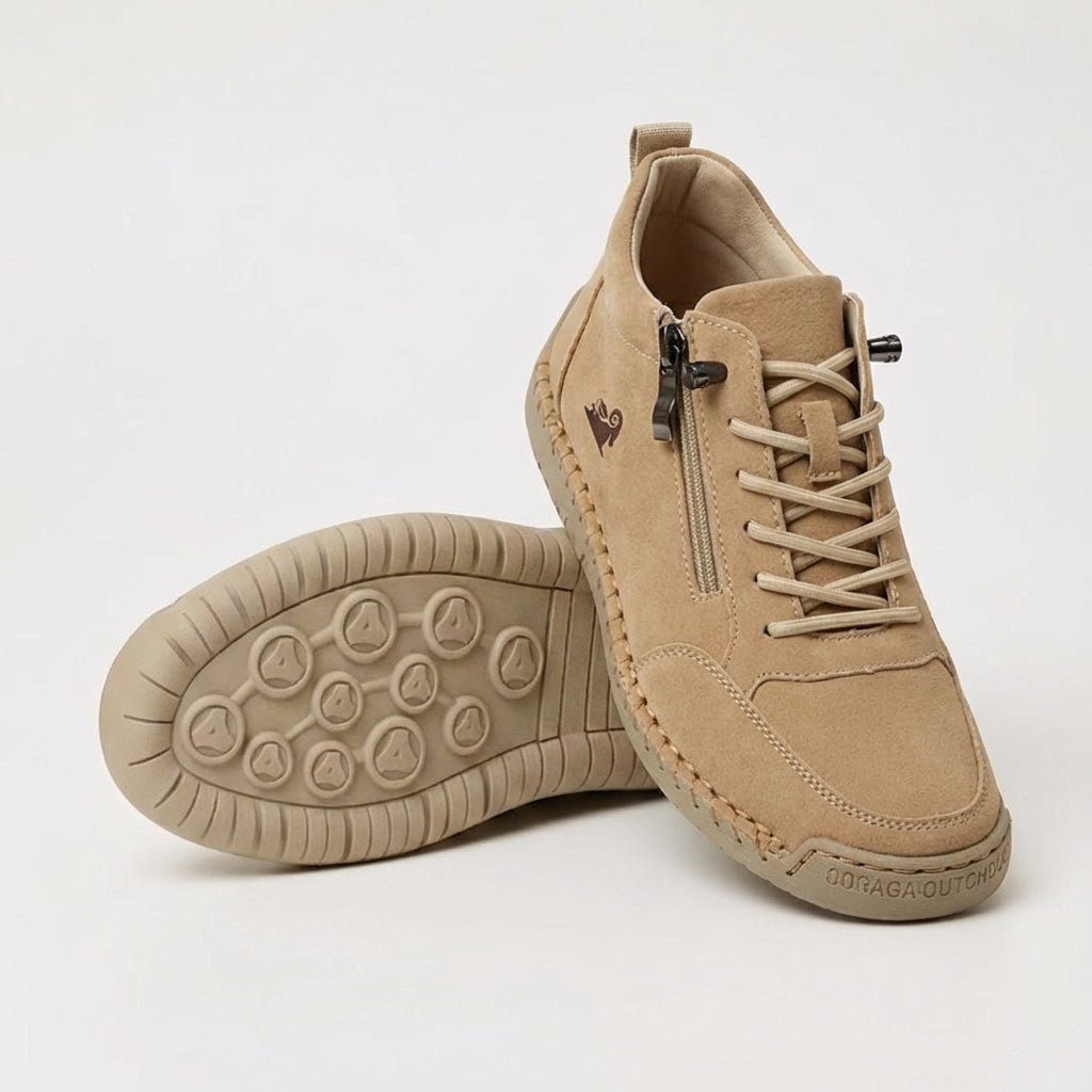 Flora Comfortable Orthopedic Shoes with Zipper