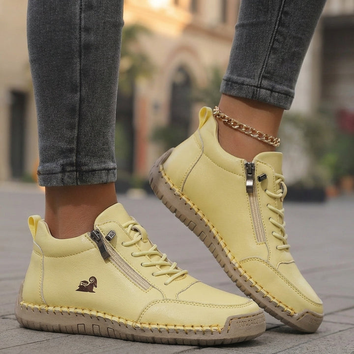 Flora Comfortable Orthopedic Shoes with Zipper