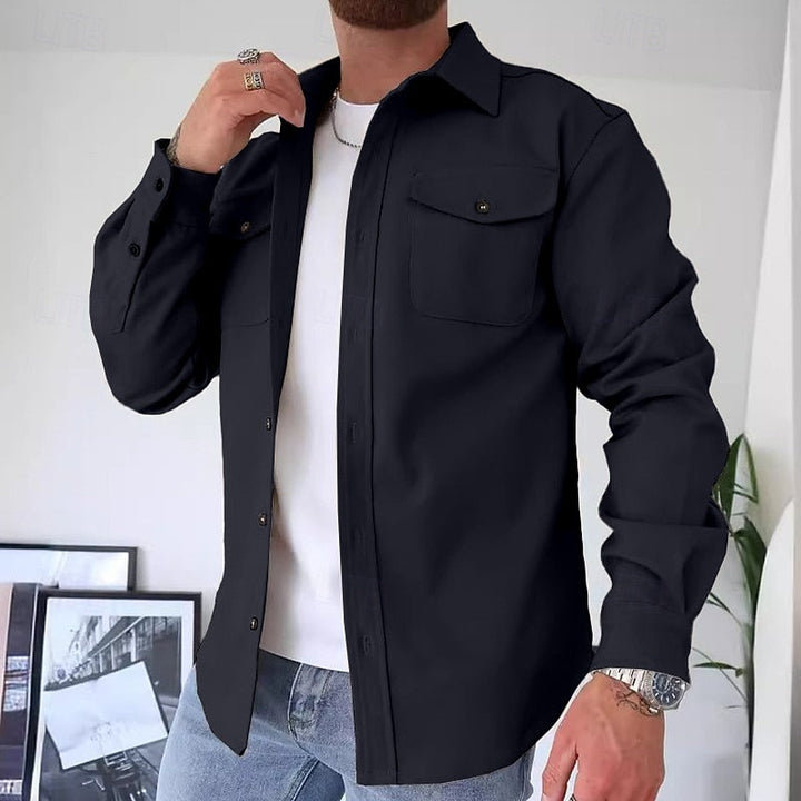 Garrick™ | Men's Utility Chest-Pocket Overshirt