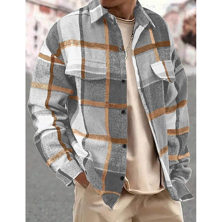 Hartley™ | Men's Plaid Button-Front Overshirt
