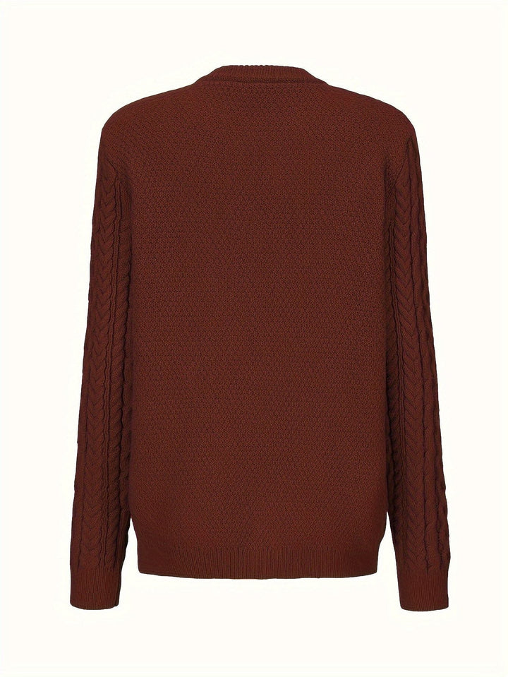 Winifred™ | Women's Textured Knit Button Front Cardigan