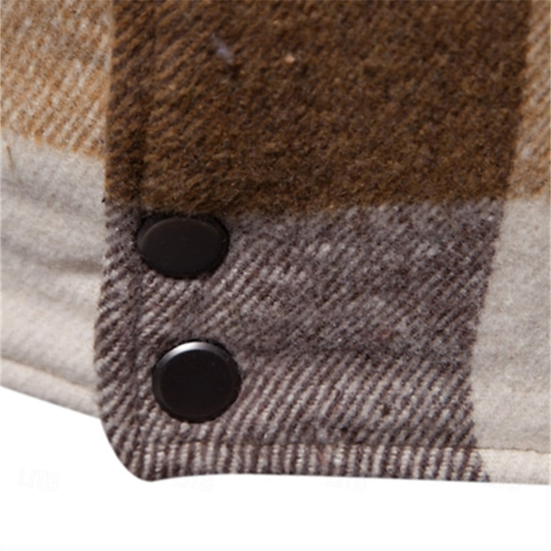 Crawford™ | Men's Lined Plaid Shirt Jacket