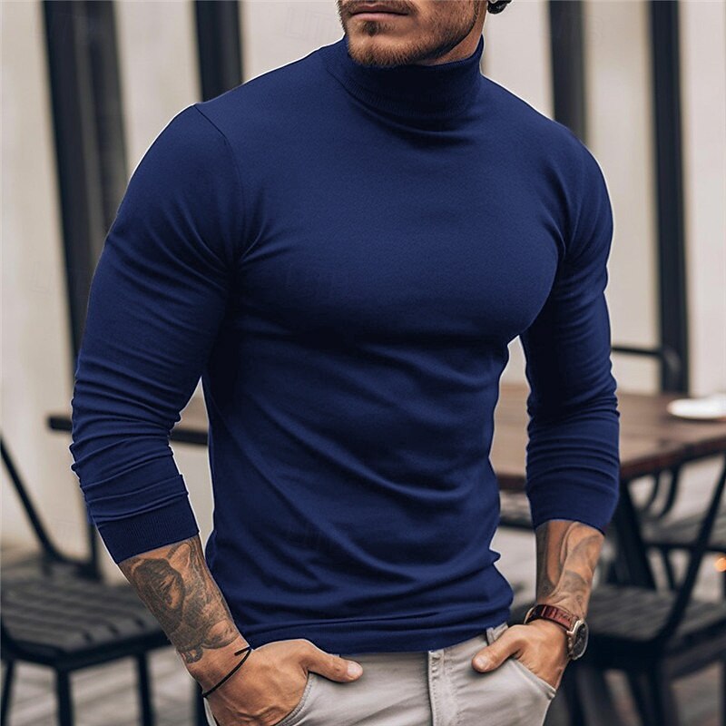 Barnaby™ | Men's Long Sleeve Turtleneck Sweater