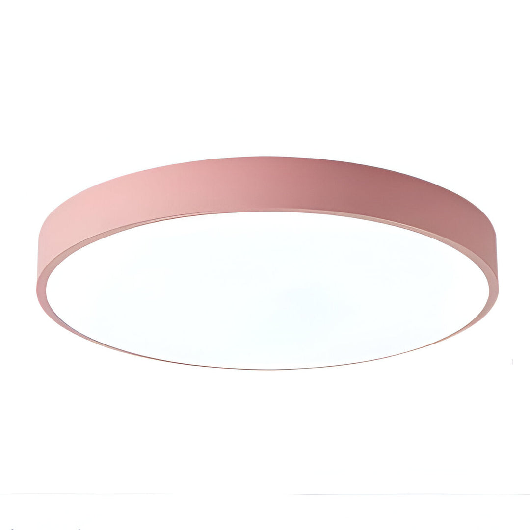 LED Low-Profile Round Ceiling Light with Slim Frame — view 6