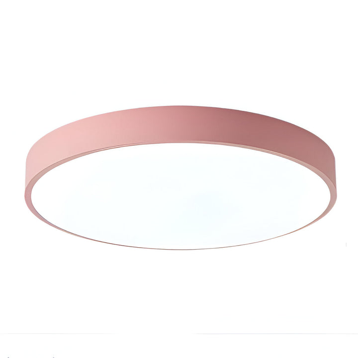 LED Low-Profile Round Ceiling Light with Slim Frame — view 6