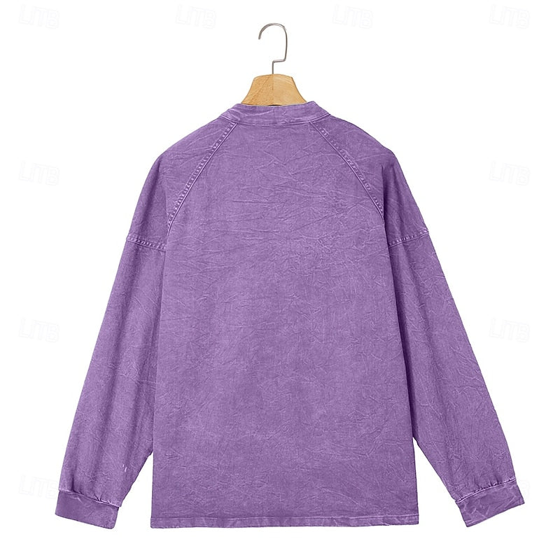 Channing™ | Men's Washed Raglan Henley Shirt