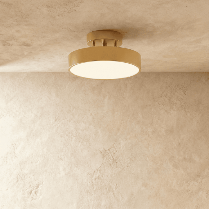 LED Iron Flush Mount Ceiling Light — view 8