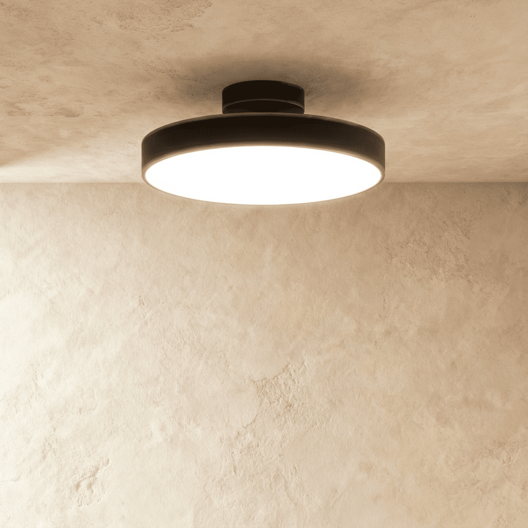 LED Iron Flush Mount Ceiling Light — view 4