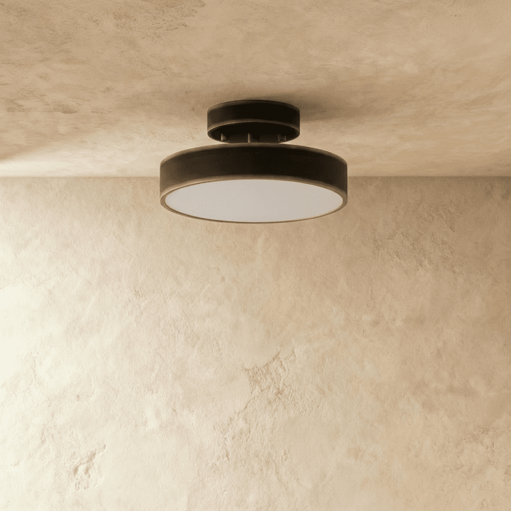 LED Iron Flush Mount Ceiling Light — view 3