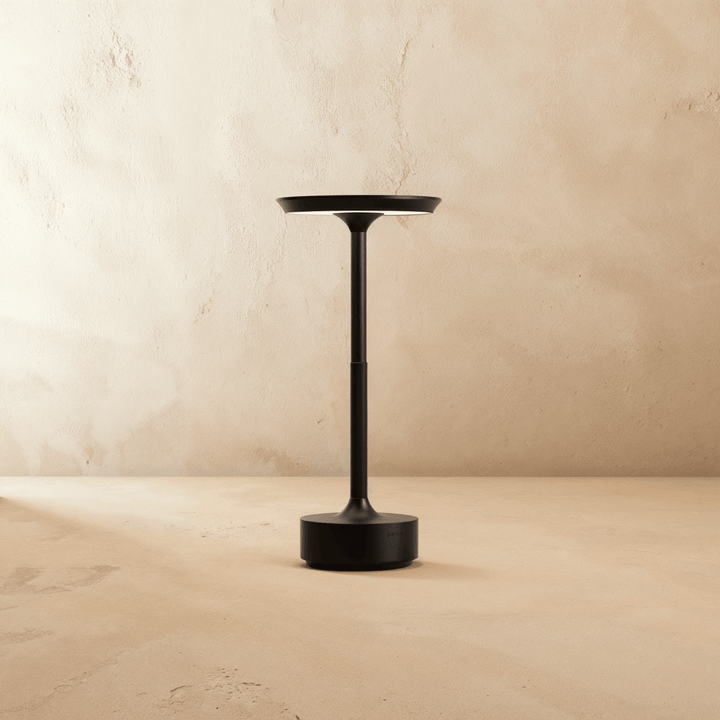 LED Iron Table Lamp with Acrylic Shade — view 1
