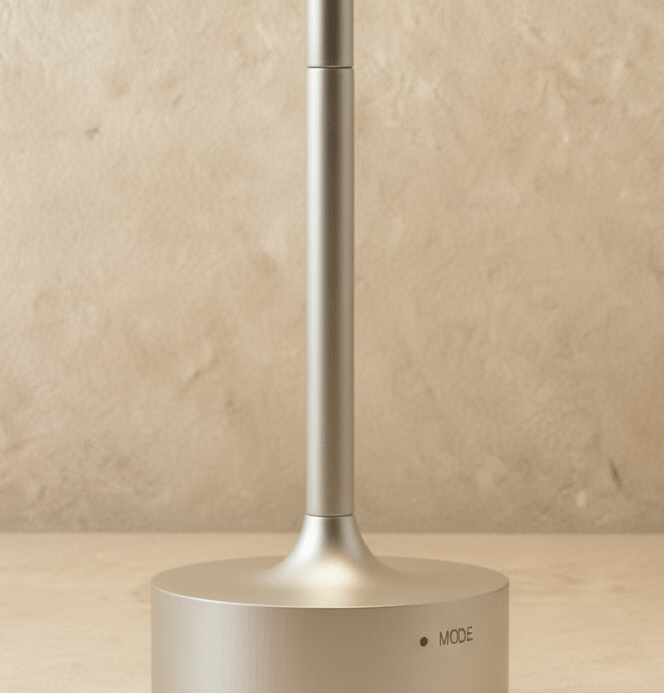 LED Iron Table Lamp with Acrylic Shade — view 4